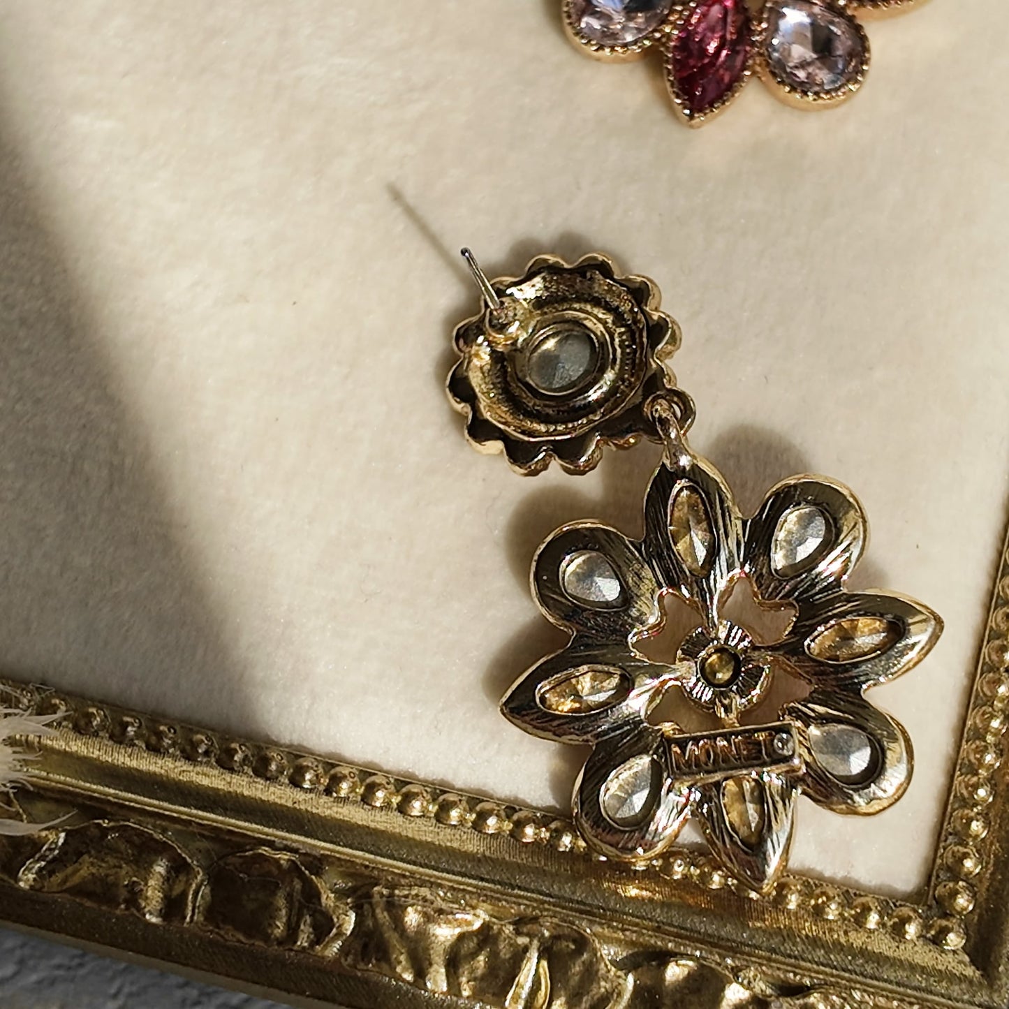 Monet Garden Queen's Floral Dangles