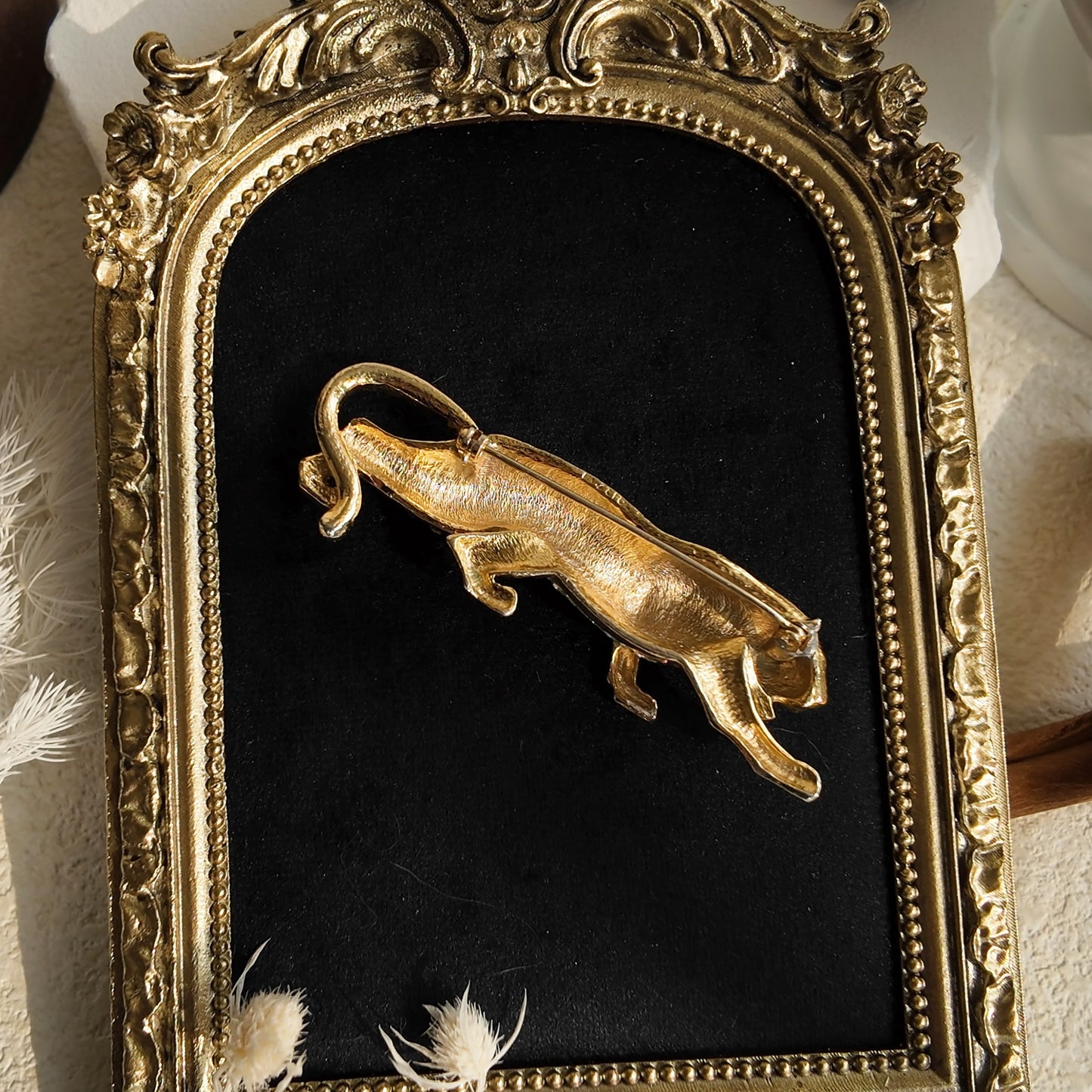 "Untamed" Tiger Statement Brooch