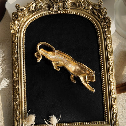 "Untamed" Tiger Statement Brooch