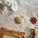 Mother-of-Pearl & Brass Bee Locket