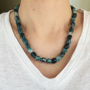 The Azure Zephyr Tourmaline Necklace