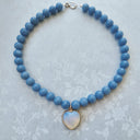 The Celestine Heart Necklace