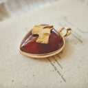 The Scarlet Westie Heart Pendant