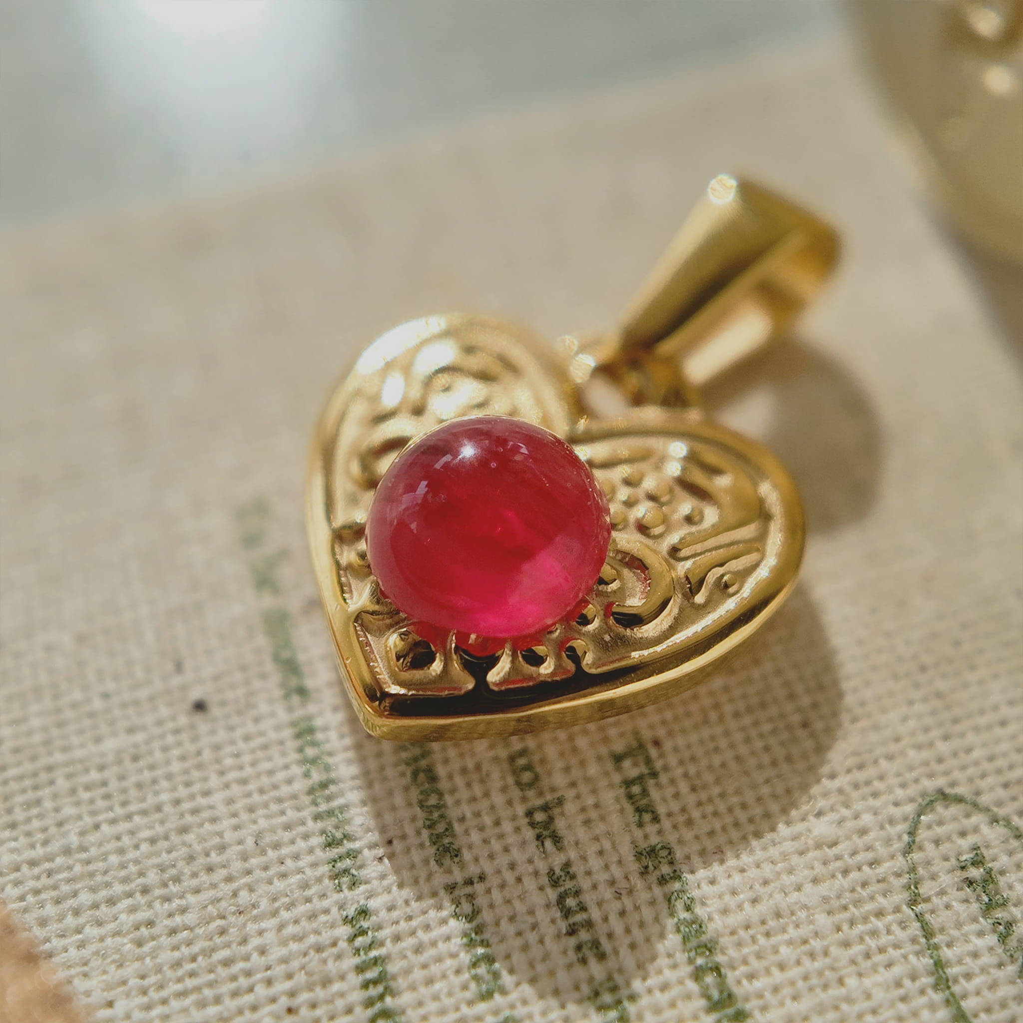 The Self-Love Heart Charm