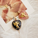 The Enamored Archer Heart Pendant