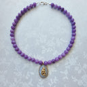 The Lavender Cat Necklace