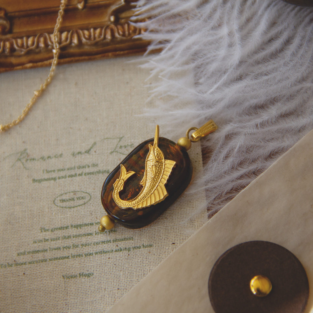 The Amber Tide Pendant