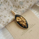 The Noir Poppy Pendant