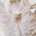 The Cherub's Gaze Heart Pendant