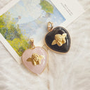 The Cherub's Gaze Heart Pendant