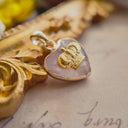 The Sovereign Heart Pink Quartz Pendant