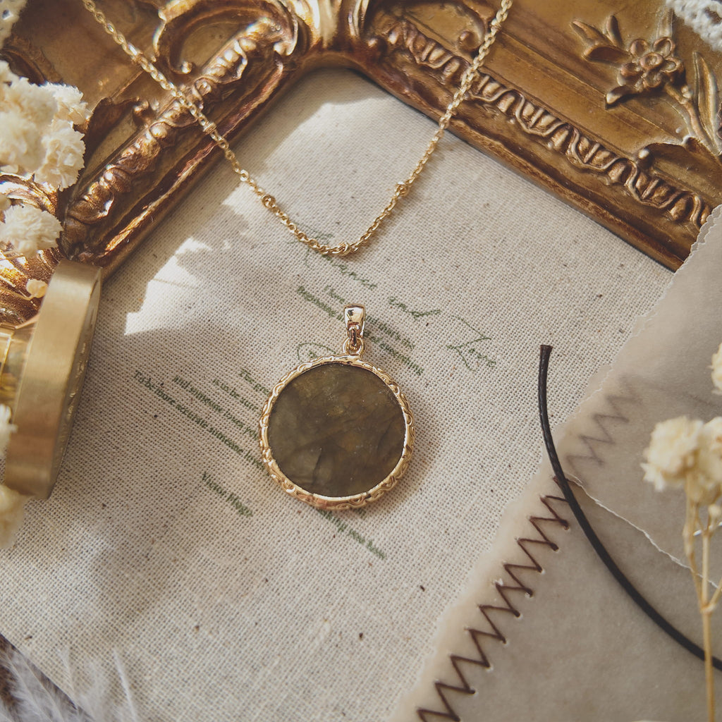 The Sepia Skylark Pendant