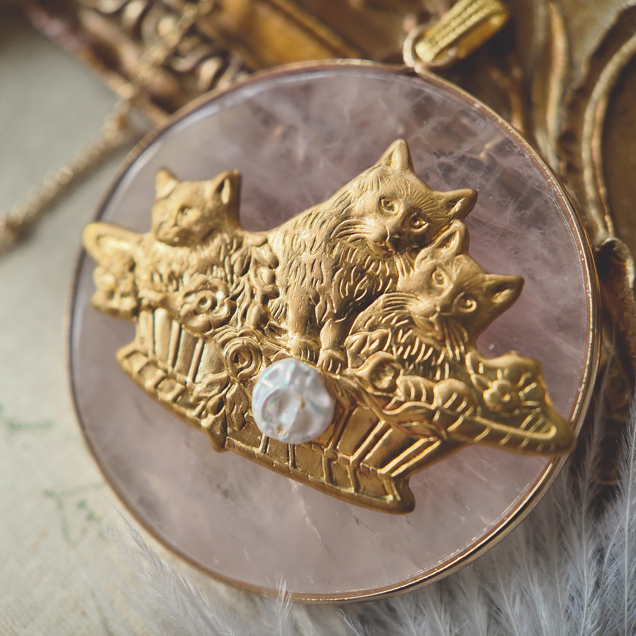 The Rose Garden Trio Pendant