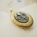 The Fleur Sovereign Locket