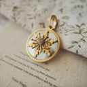The Midnight Snowflake Pendant