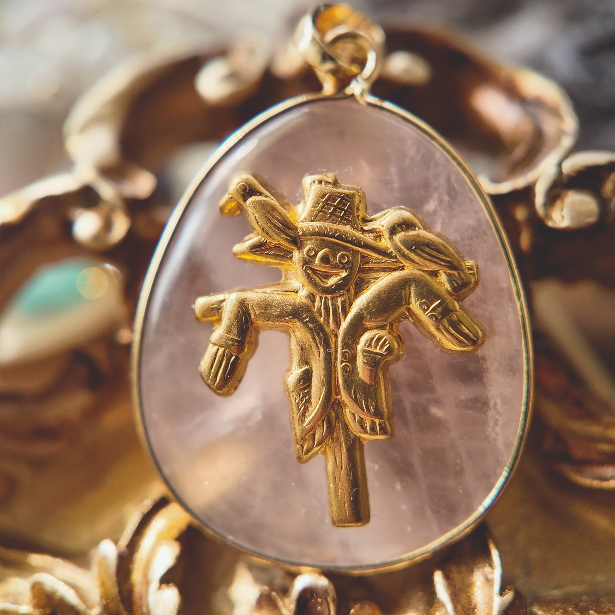 The Happy Scarecrow Pendant