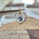 The Elysian Unicorn Shimmer Heart Pendant
