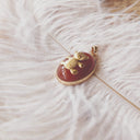 The Crimson Keepsake Teddy Pendant