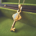 The Opaline Cipher Pendant
