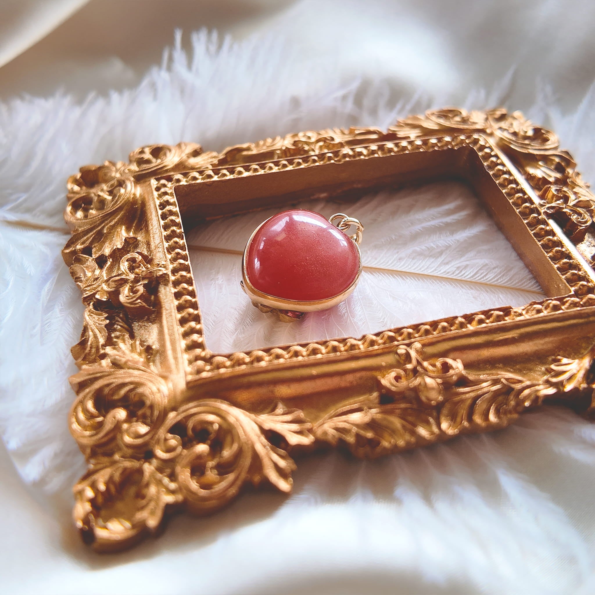 The Crimson Angel Pendant