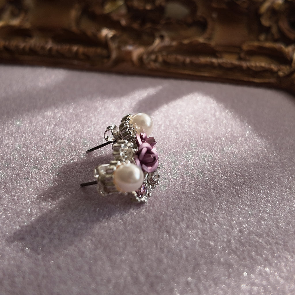 The Winter Rose Studs