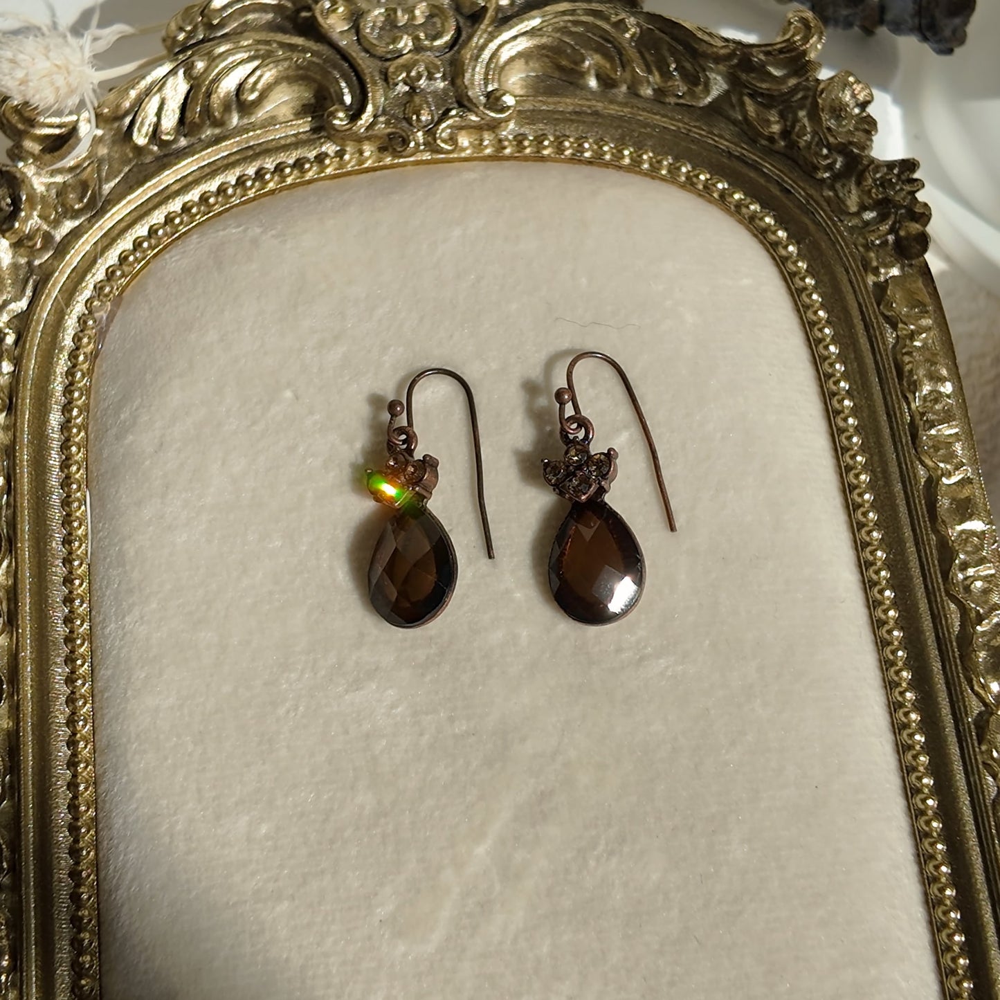1928 Jewelry Autumn in the Park Dangles
