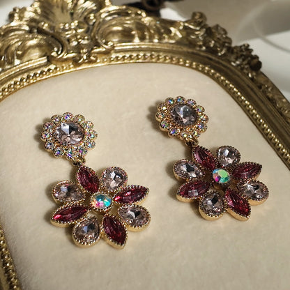 Monet Garden Queen's Floral Dangles