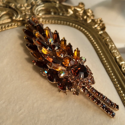 Juliana D&E "Alchemist's Leaf" Brooch