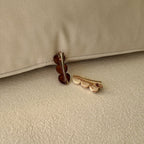 The Coffee Date Heart Clips (Set of 2)