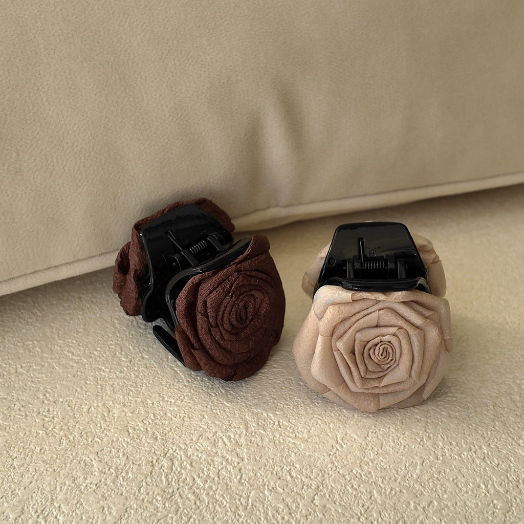 The Last Rose of Autumn Claw Clip