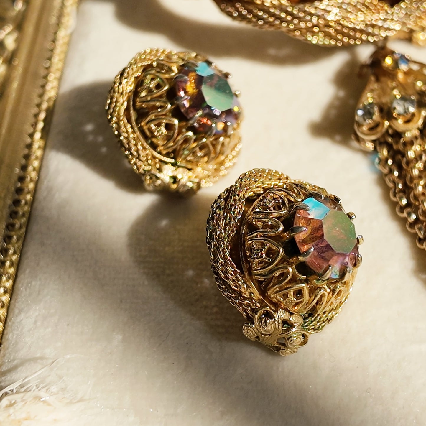 Vendôme "Golden Fleece" Tassel Brooch Set