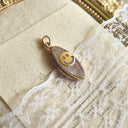 The Glimmering Grin Marquise Pendant