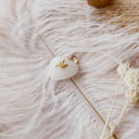 The Celestial Dove Heart Pendant