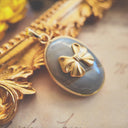 The Celestial Ribbon Agate Pendant