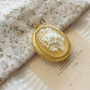 The Spring Letter Locket Pendant