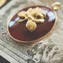 The Scarlet Zenith Rose Pendant