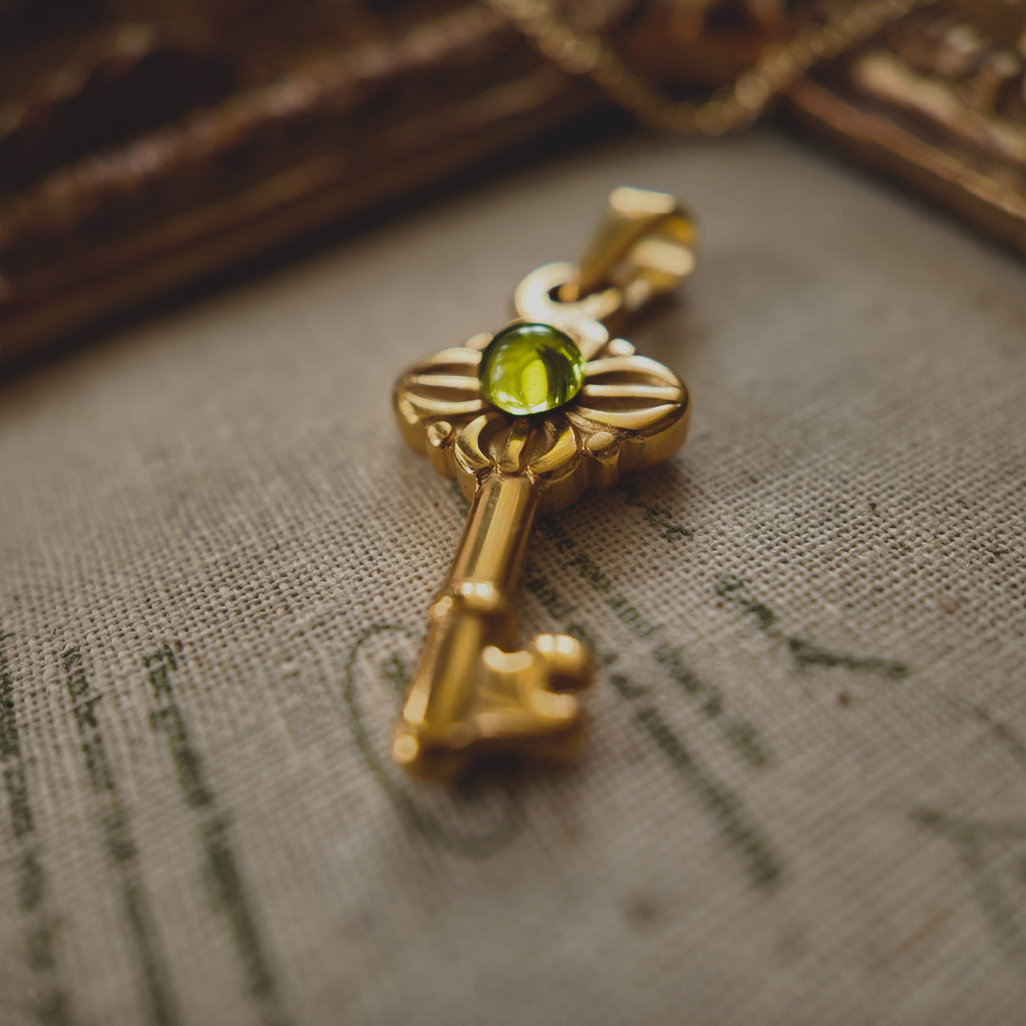 The Verdant Key Pendant