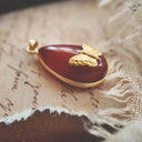 The Crimson Bloom Gothic Pendant
