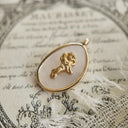 The Reflective Haven Angel Pendant