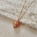 The Enamored Archer Heart Pendant
