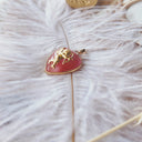 The Enamored Archer Heart Pendant