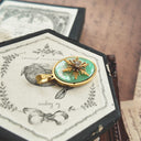 The Emerald Glaze Snowflake Pendant