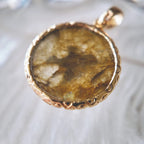 The Sepia Skylark Pendant