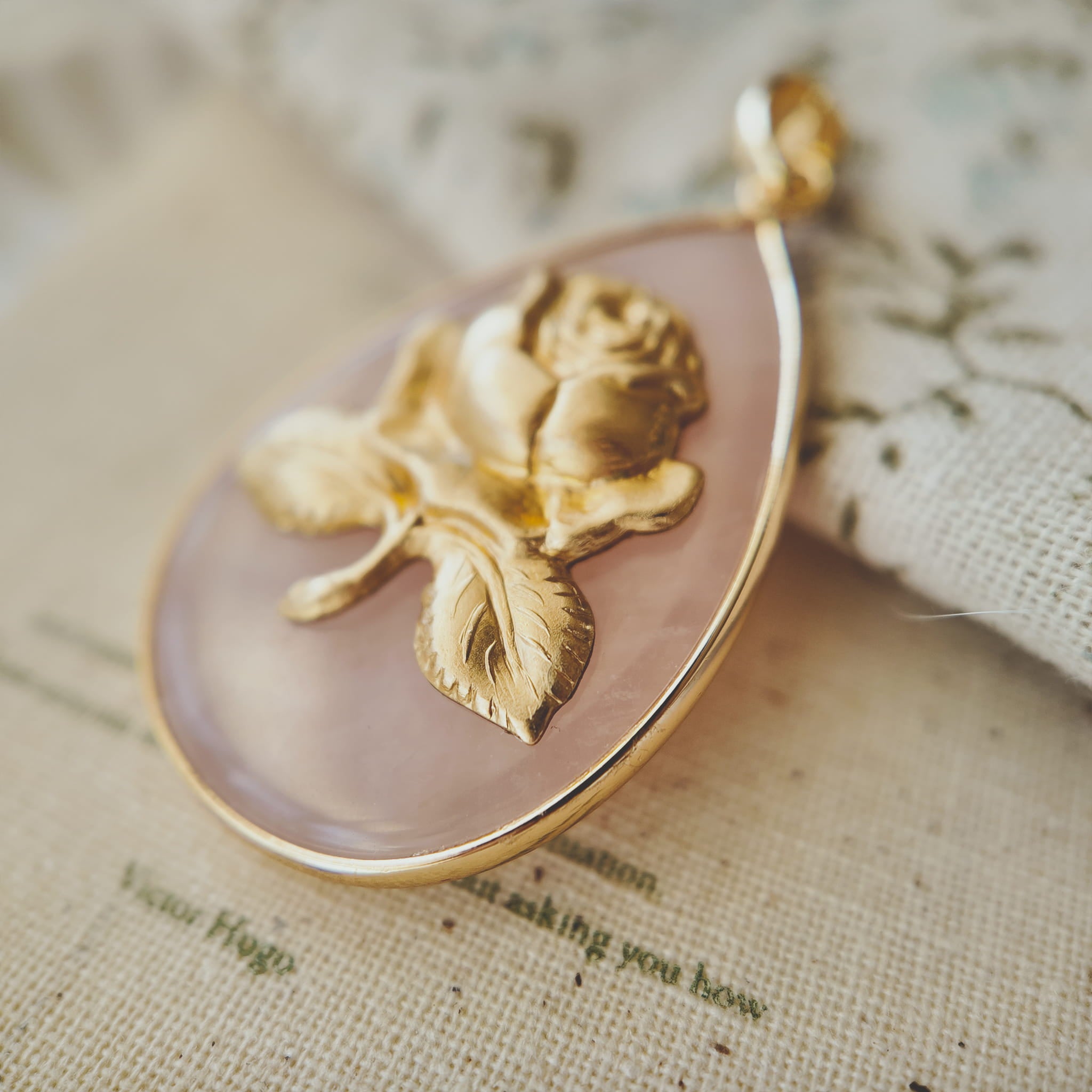 The Self-Gifted Rose Pendant