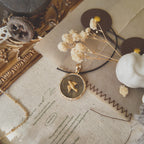 The Sepia Skylark Pendant