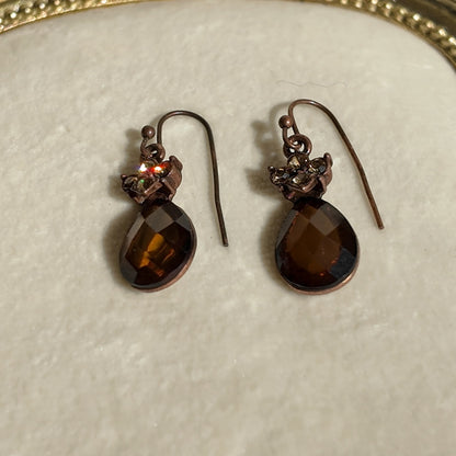 1928 Jewelry Autumn in the Park Dangles