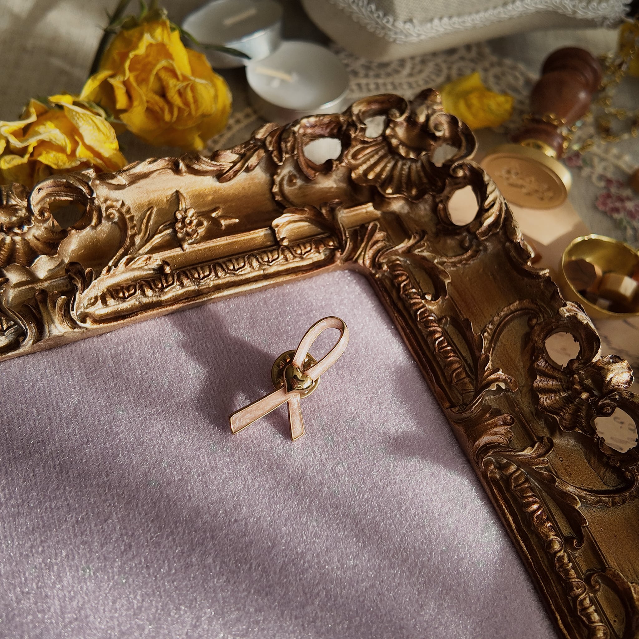 Courage Ribbon Brooch