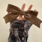 The Campus Poet Tweed Bow
