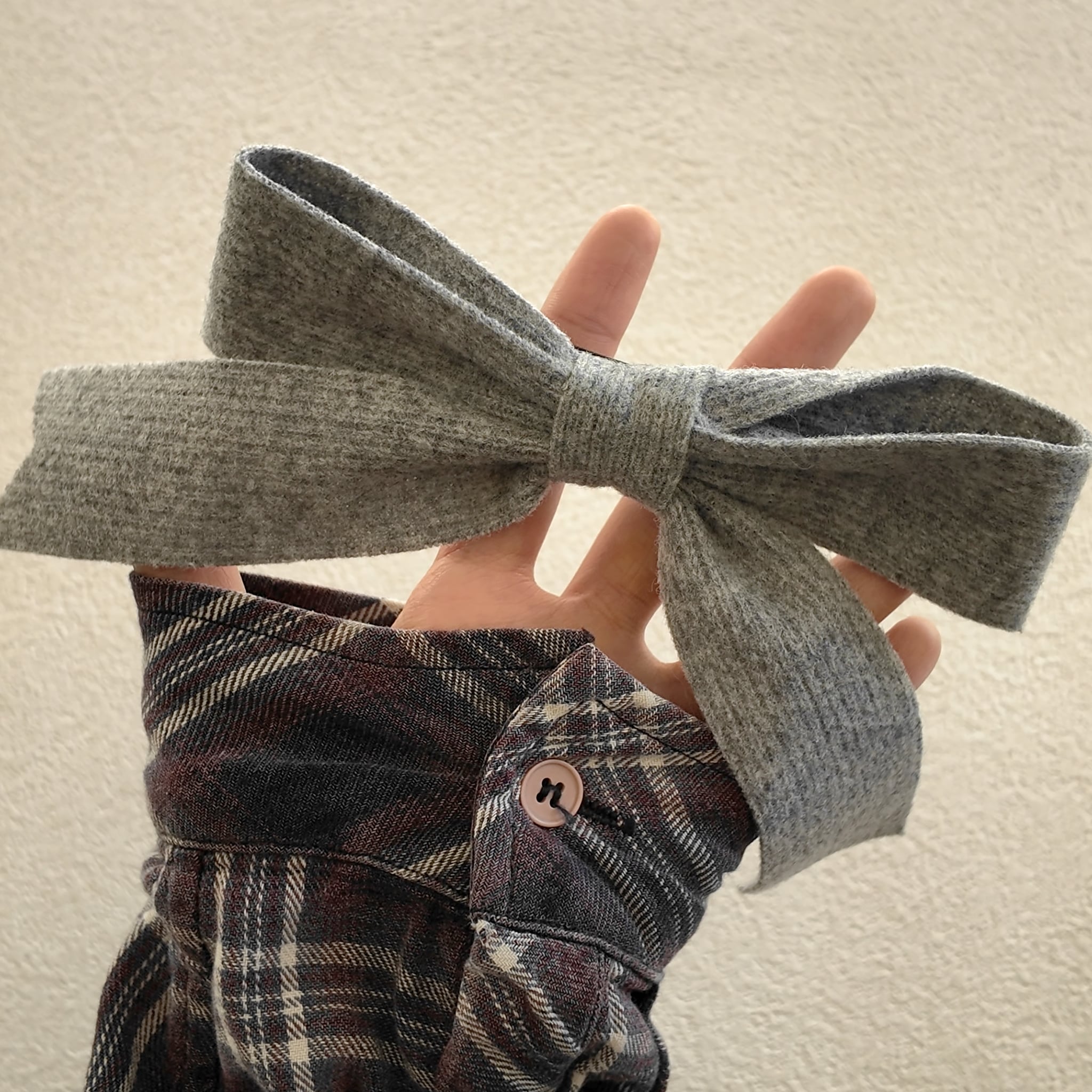 The Campus Poet Tweed Bow