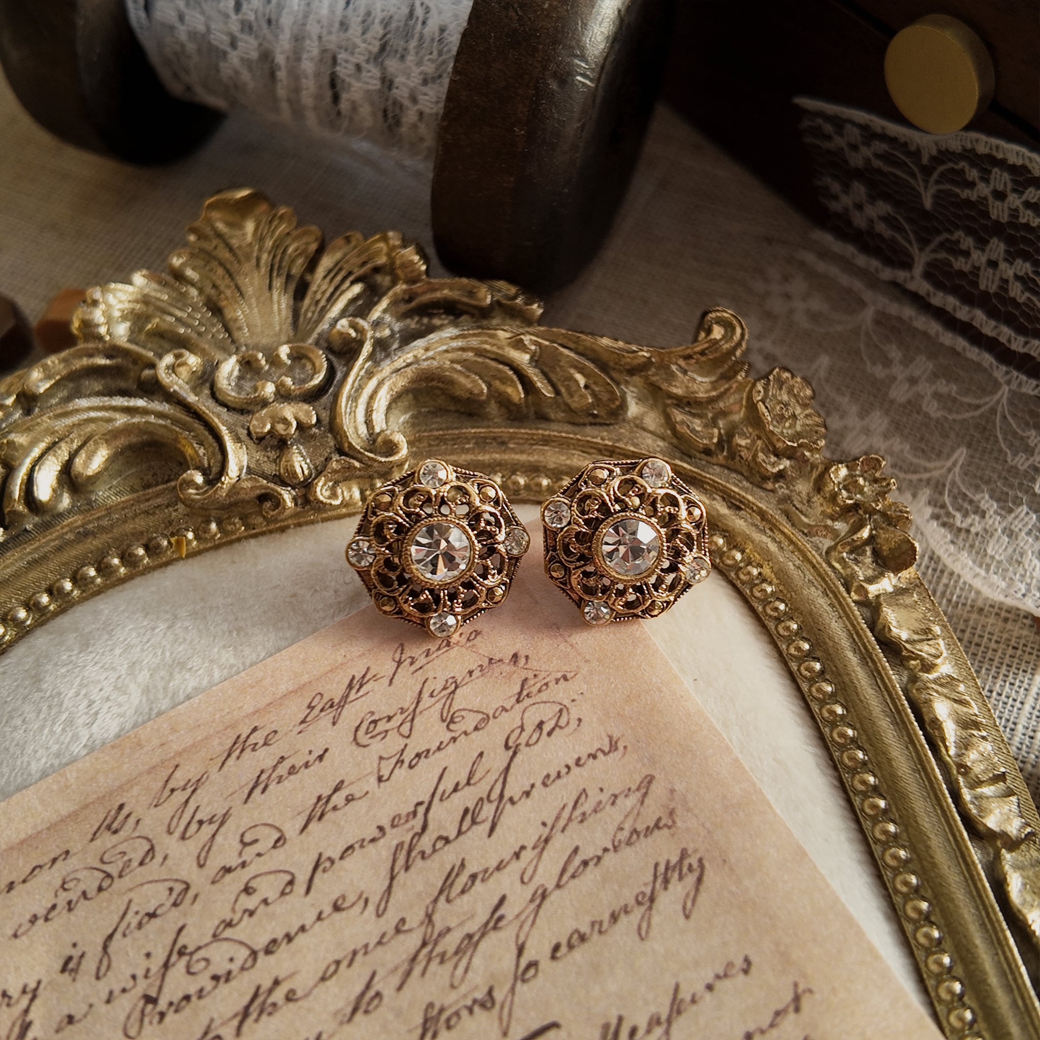Governess's Filigree Studs